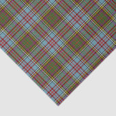 Anderson Family Tartan Pattern Tissuepapier (Detail)