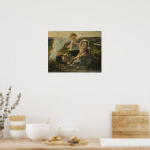 Anderson - Het vreugdevuur Poster (Keuken)