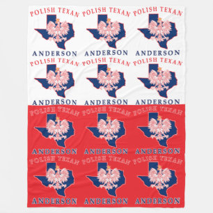 Anderson Polish Texan Large Fleece Deken