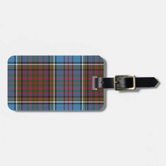 Anderson Tartan Bagagelabel (Voorkant horizontaal)