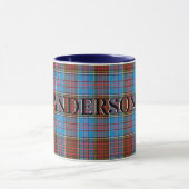 Anderson Tartan Clan Mug (Centre)