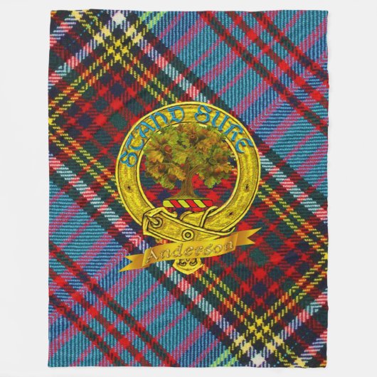 Anderson Tartan Fleece Blanket 3 Deken (Voorkant)