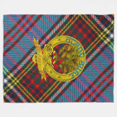 Anderson Tartan Fleece Blanket 3 Deken (Voorkant (Horizontaal))