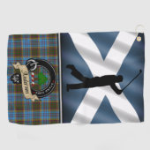 Anderson Tartan Golf Towel Zijn Golfhanddoek (Horizontaal)