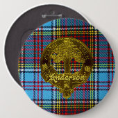Anderson Tartan & Motif Button (Voorkant /achterkant)