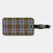 Anderson Tartan Pattern Bagagelabel (Achterkant horizontaal)