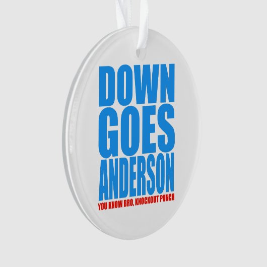 Anderson Tombe (devant)