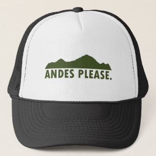 Andes alsjeblieft trucker pet