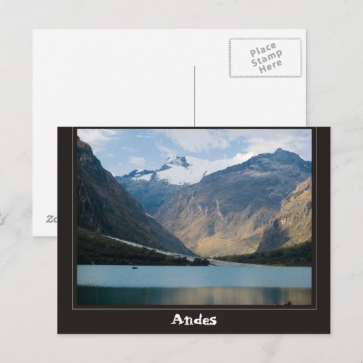 Andes Briefkaart (Voorkant / Achterkant)