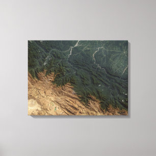 Andes Mountains Canvas Afdruk