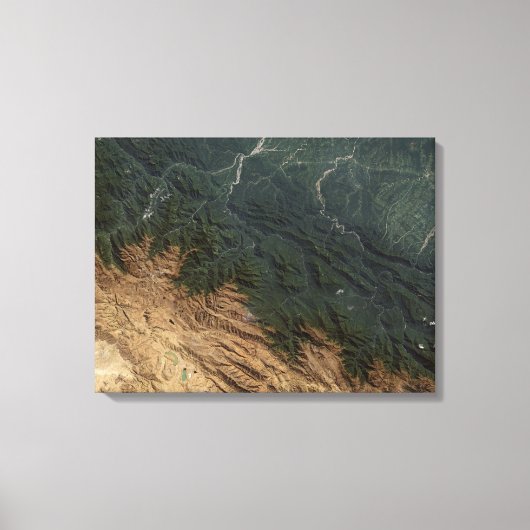 Andes Mountains Canvas Afdruk (Voorkant)