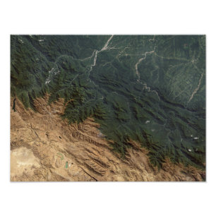 Andes Mountains Foto Afdruk