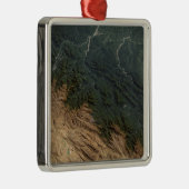 Andes Mountains Metalen Ornament (Rechts)