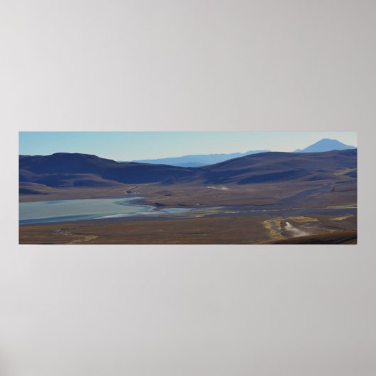 Andes Mountains Panoramic - Fotografie Poster (Voorkant)