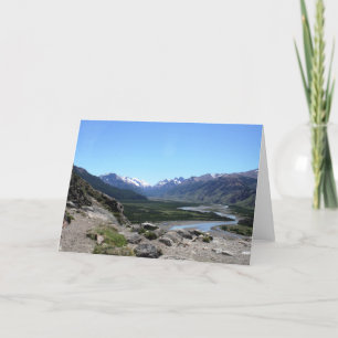 Andes Range, Patagonia Kaart