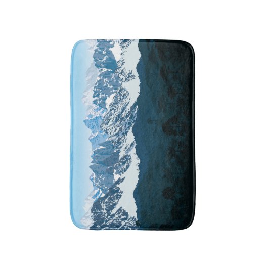 Andes regenwoud: Oerwoud naadloos Badmat (Voorkant Verticaal)