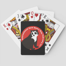 Andesberen opslaan speelkaarten