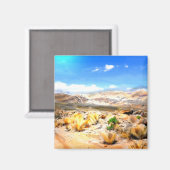 Andesgebergte Peru #3 Magneet (Voorkant / Achterkant)