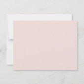 ANDI Dusty Roos Blush Pink Books for Baby Kaart (Achterkant)