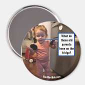 Andi Fridge Inspection Magneet (Voorkant / Achterkant)