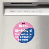 Andi Joyeux Anniversaire #1 Girl Magnet (In Situ (Lave-vaisselle))