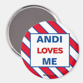 ANDI LOVE ME aimant (Recto/Verso)