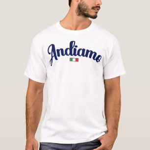 Andiamo Laten we naar Italië gaan Reizen Marine SC T-shirt