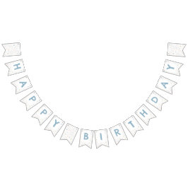 Andie Confetti Waterverf Stippen Bunting Flag Vlaggetjes