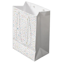 Andie Confetti Waterverf Stippen Gift Bag Medium Cadeauzakje