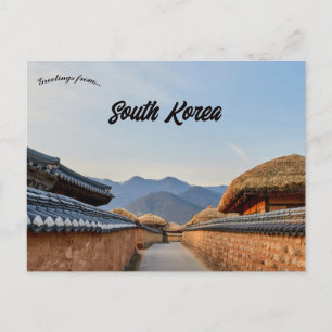 Andong Zuid-Korea Briefkaart
