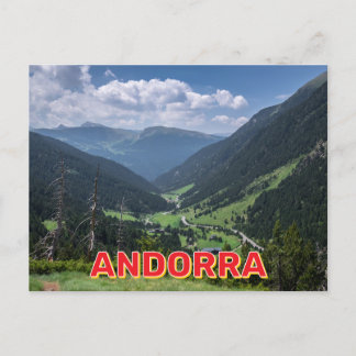 Andorra Berglandschap Briefkaart