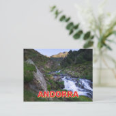 Andorra Berglandschap Briefkaart (Staand voorkant)