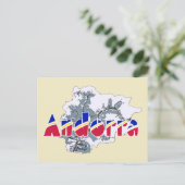 Andorra Briefkaart (Staand voorkant)