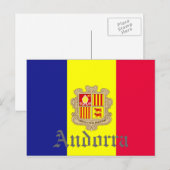 Andorra Briefkaart (Voorkant / Achterkant)