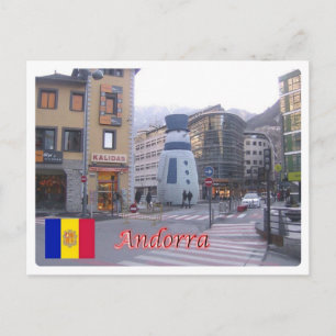 Andorra - briefkaart