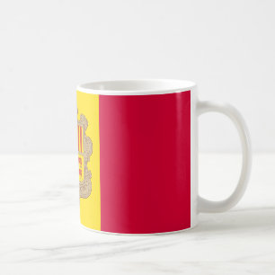 Andorra Country Flag Coffee Mok, Mok voor mannen e
