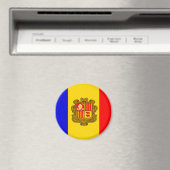 andorra flag magnet magneet (Insitu (Vaatwasser))