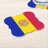 Andorra Kartonnen Onderzetters (Gekanteld)