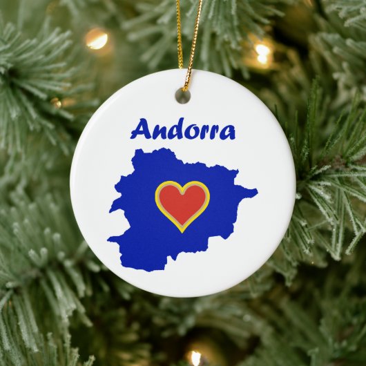 Andorra Keramisch Ornament (Boom)