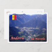 Andorra - La Massana - Briefkaart (Voorkant / Achterkant)