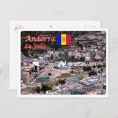 Andorra - La Vella - Briefkaart (Voorkant / Achterkant)