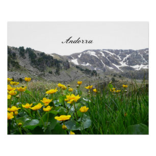 Andorra landschap perfect poster