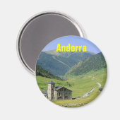 Andorra magneet (Voorkant / Achterkant)