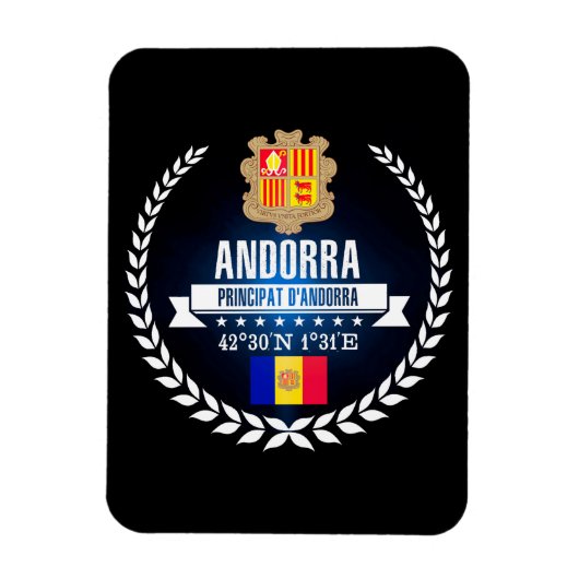 Andorra Magneet (Verticaal)