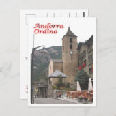 Andorra - Ordino - Briefkaart (Voorkant / Achterkant)