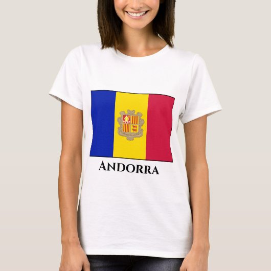Andorra T-shirt (Voorkant)