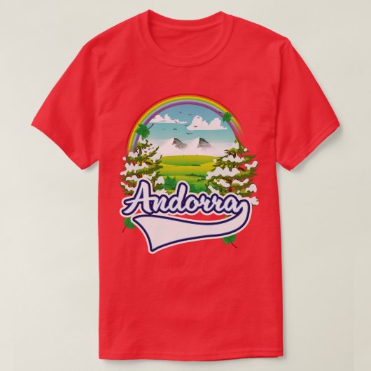 Andorra T-shirt (Design voorkant)