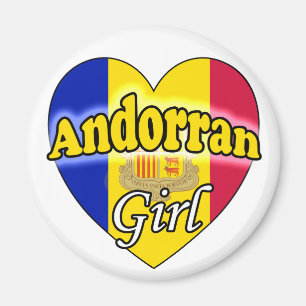 Andorrees meisje magneet