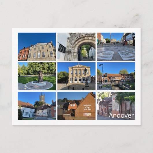 Andover Briefkaart (Voorkant)