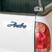 André Blue Autocollants (Sur camion)